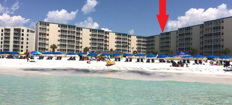 德斯廷海湾一线公寓大厦 - 顶层翡翠海景 - 可住6人!(Destin Gulf Front Condo - Top Floor View of the Emerald Water- Sleeps 6!)图片