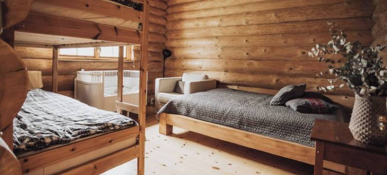 海峡湾舒适木屋隐居处 近海和森林 - 桑拿和户外生活(Fjordhygge - Authentic Wood Log Cabin Summerhouse Near Water, Fjord and Forest)图片