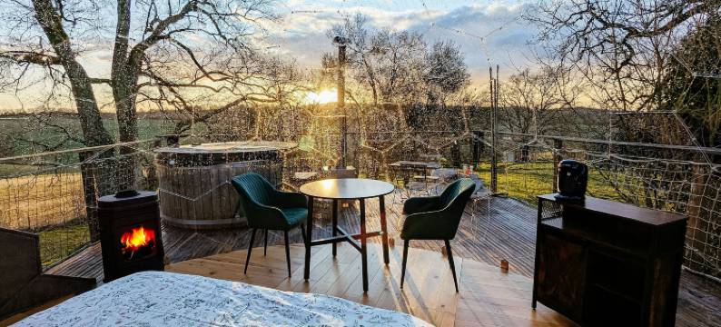 拉蒂格栖息地泡沫酒店(Les Bulles perchées de Lartigue)图片