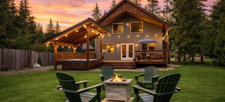 山中的爪子2卧室的家由NW舒适小屋由RedAwning(Paws in the Mountains 2 Bedroom Home by NW Comfy Cabins by RedAwning)图片