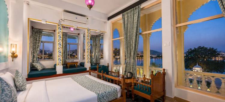奇景宫殿酒店 - 皮丘拉湖旁，靠近安布莱码头，乌代布尔(Wonder View Palace - A Lake Pichola Hotel Near Ambrai Ghat, Udaipur)图片