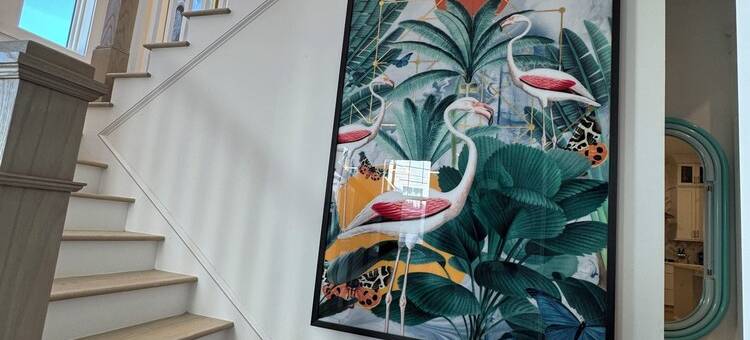 蓝水天堂:海滩全新私人泳池!带门禁的6卧室度假屋配备8辆自行车(Blue Water Paradise: Private New Pool!  Gated 6-Bedroom Near Beach with 8 Bikes)图片