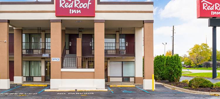 印第安纳波利斯东红屋顶酒店(Red Roof Inn Indianapolis East)图片