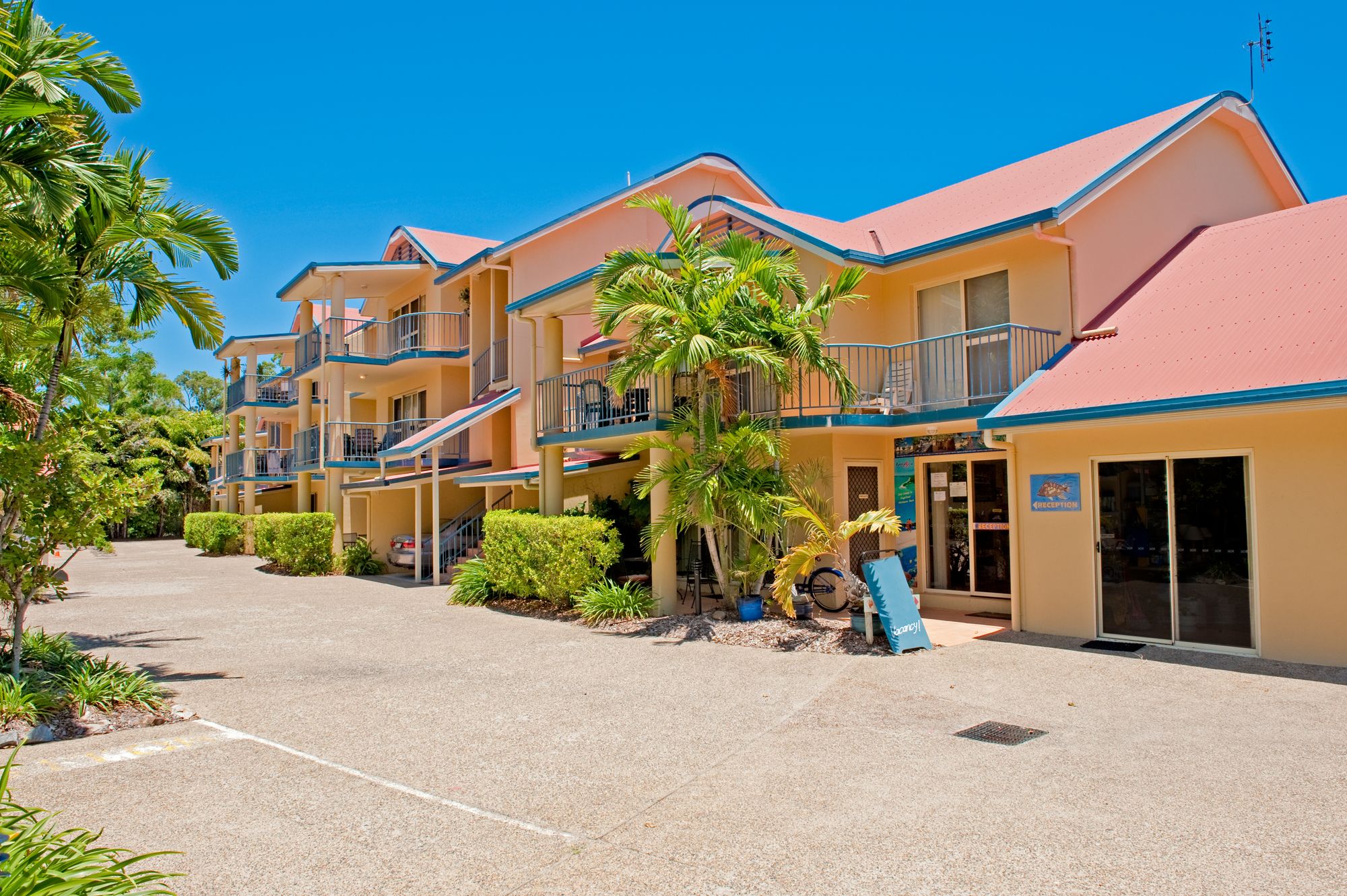 at Beach Court Holiday Villas Over view