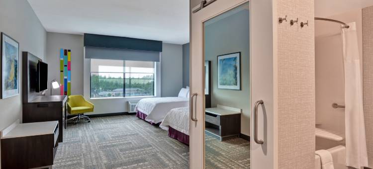 坦帕河景布兰登希尔顿欢朋套房酒店(Hampton Inn & Suites Tampa Riverview Brandon)图片