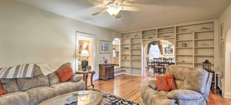 距离道金斯铁路步道半英里：带庭院的家庭住宅(Half-mi to Dawkins Rail Trail: Family Home w/ Yard)图片