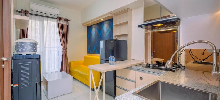 Simply Design 2BR at Podomoro Golf View Apartment By Travelio图片