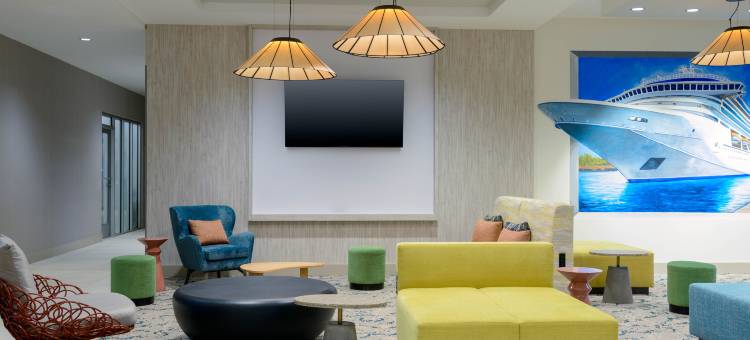 可可海滩附近的希尔顿花园酒店(Hilton Garden Inn Cape Canaveral Near Cocoa Beach)图片