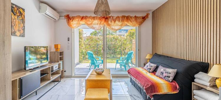 坎城的现代开间 - 空调 - 2人(Modern studio - AC - 2P - Cannes)图片