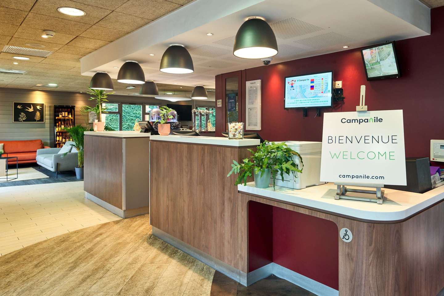 Campanile NATURE - Villennes sur Seine PoissyOver view