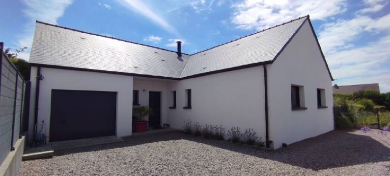 Seaside house with private pool图片