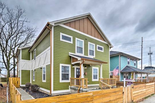 印第安纳波利斯度假房:距离市区3英里!(Base for Mens Final Four! Group-Ready Indy Escape)