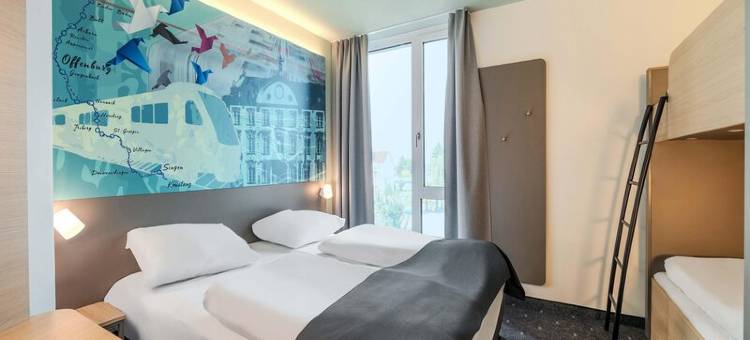 奥芬堡中央火车站B&B酒店(B&B HOTEL Offenburg-Hbf)图片