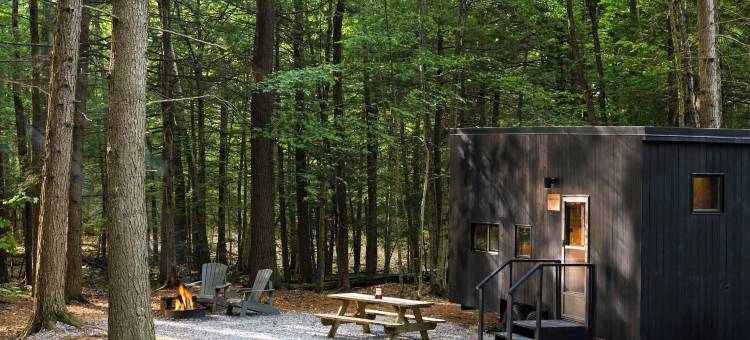 霍金山的明信片小屋，万豪旅享家户外系列(Postcard Cabins Hocking Hills)图片