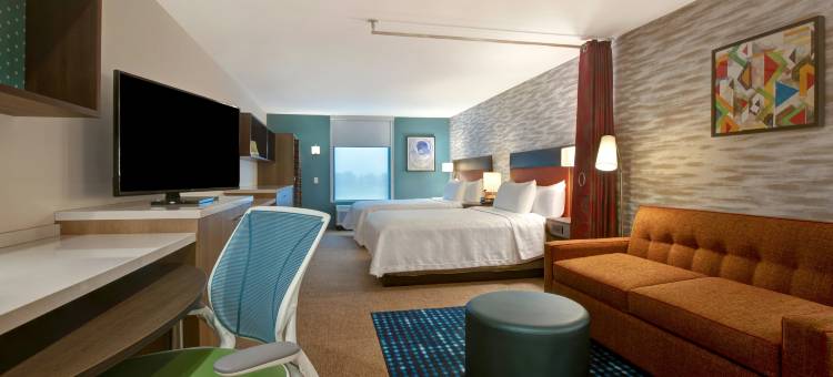 罗克福德洛夫斯帕尔克希尔顿惠庭套房酒店(Home2 Suites by Hilton Loves Park Rockford)图片