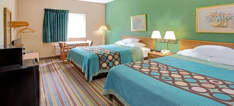 彭顿海滩-圣路易斯莫区温德姆速8酒店II号(Super 8 by Wyndham Pontoon Beach IL/St. Louis MO Area)图片