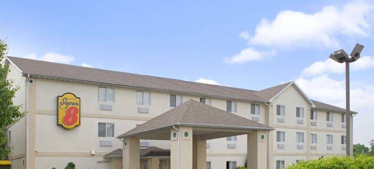 彭顿海滩-圣路易斯莫区温德姆速8酒店II号(Super 8 by Wyndham Pontoon Beach IL/St. Louis MO Area)图片