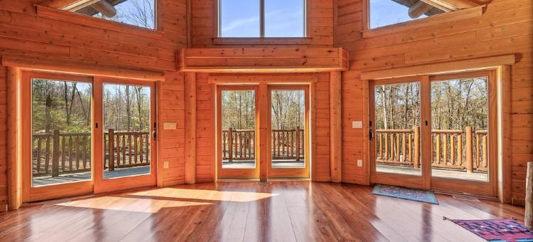 伍德斯托克度假屋(豪华卡茨基尔山景 & 私密静居)(Luxurious Woodstock Home Rental Catskill Mountains Views & Private Retreat)图片