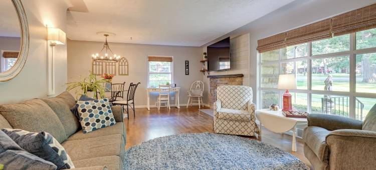 宠物友好的密歇根逃生地，配有庭院和燃气烧烤架！(Pet-Friendly Michigan Escape w/ Patio & Gas Grill!)图片