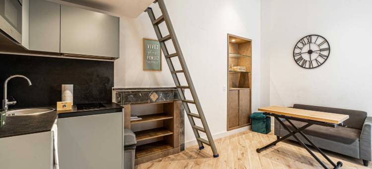 A/C Mezzanine Apt 1BR/2P - Place Garibaldi图片