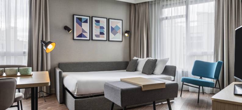 叙雷纳尼隆尚阿德吉奥公寓酒店(Aparthotel Adagio Paris Suresnes Longchamp)图片