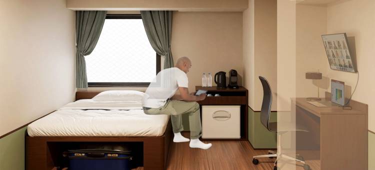 大阪肥后桥梅尔迪亚酒店(将更名Rakuten STAY URBAN 大阪肥后桥)(Hotel Meldia Osaka Higobashi (Rakuten STAY URBAN Osaka Higobashi from March 3, 2026))图片