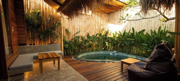 纳卡别墅 - 吉利特拉旺安 - 传统别墅和私人泳池(Villa Naka - Gili Trawangan - Traditional Villa & Private Pool)图片