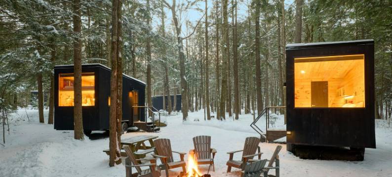 明信片小屋戴尔霍洛，万豪旅享家户外系列(Postcard Cabins Dale Hollow, Outdoor Collection by Marriott Bonvoy)图片