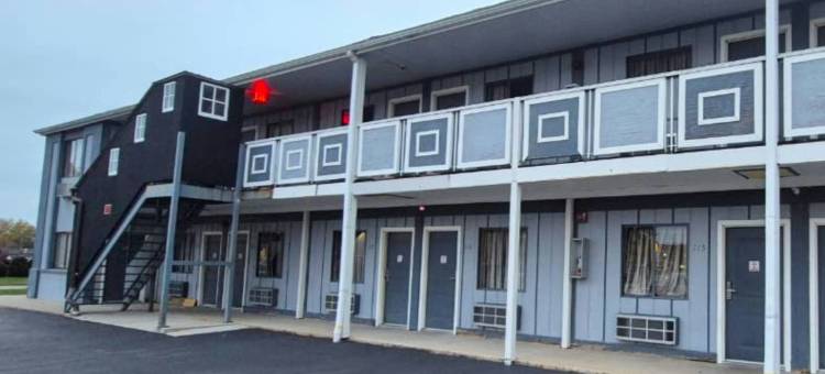 位于梅里尔维尔的经济型旅馆，靠近I 65的联排别墅(Economy Inn Merrillville by Townhouse I 65)图片