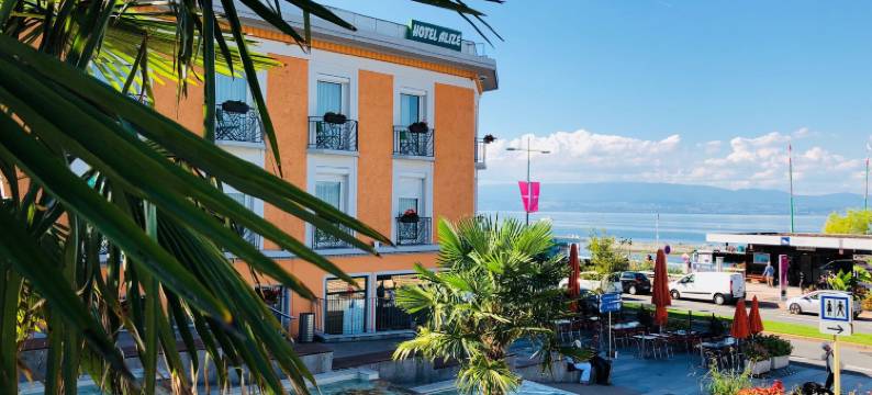 埃维昂莱班埃兹拉原生酒店(The Originals Boutique Hôtel Alizé Évian-Les-Bains)图片