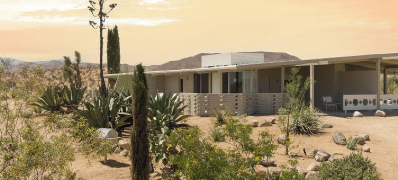 乔舒亚树退修中心的现代乡舍(The Bungalows by Homestead Modern at the Joshua Tree Retreat Center)图片