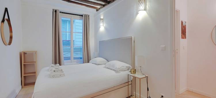 Chic & Spacious apartment - 2BR/6P - Sentier图片