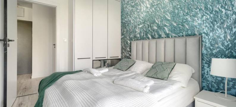 涅霍热的公寓，靠近波罗的海海滩(Ground floor apartment with a garden in Niechorze)图片