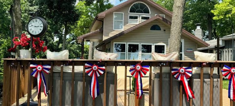 'Tis Our Cottage: Modern Lakefront Clean Lake Quiet & Relaxing Just Off Toll Rd图片
