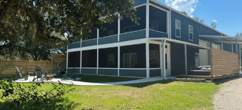 River View Loft on the Mermentau River with Pool Access图片