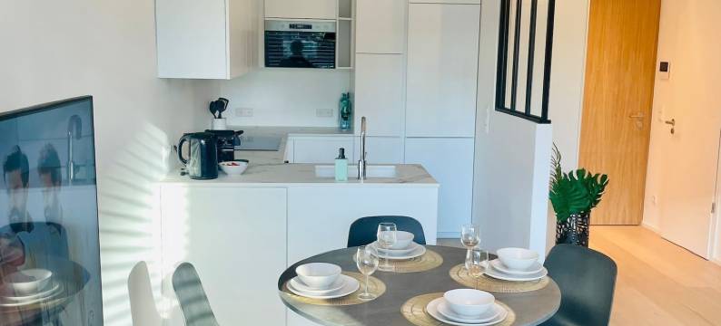 大型一室一厅 - 中心露台停车场(Large 1 Bedroom -Center Terrace Parking)图片