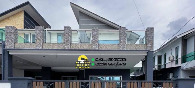 位于安顺市的5卧室独栋房屋-平方米|带6个独立浴室(One Night 19 Homestay Teluk Intan)图片