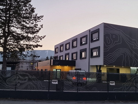 Maribor市地图公寓