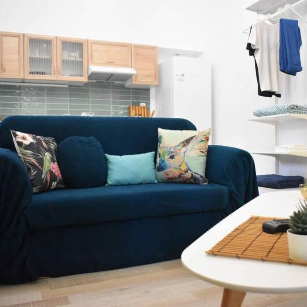 皮尔戈斯多彩开间，睡2人，停车场，WiFi，空调(Pirgos Colorful Studio Sleeps 2 Parking WiFi AC)图片
