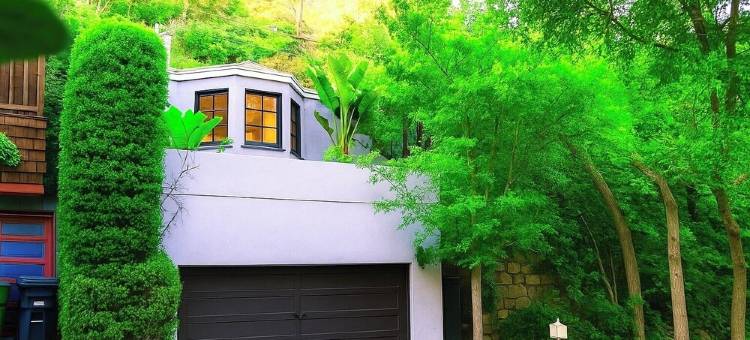 Enchanting Hollywood Hills Oasis+Tree-Top Views+Outdoor Living Room+Free Garage图片