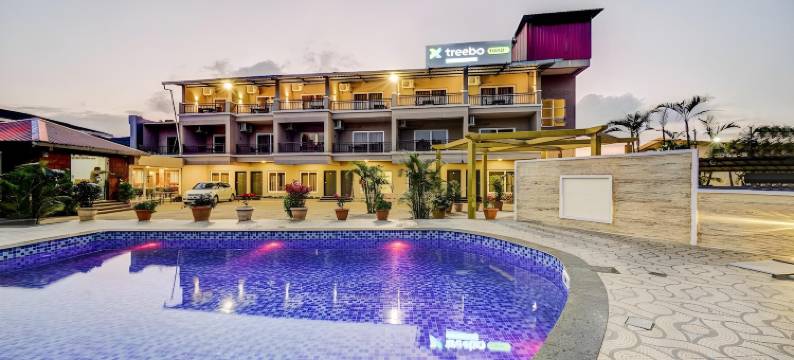 Treebo JP 小屋带游泳池(Treebo JP Cottage)图片