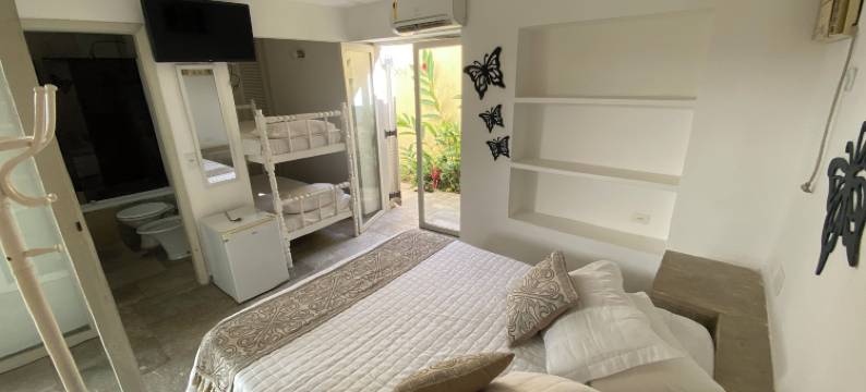 赤脚与沙瓜鲁雅旅馆(Pousada Pé na Areia Guarujá)图片