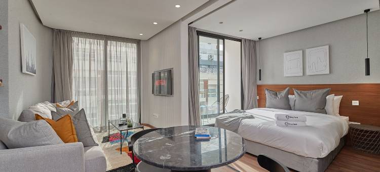 斯泰赫尔卡萨布兰卡-帕尔米耶-埃克塞克尤提夫雷西登斯(Stayhere Casablanca - Palmier - Executive Residence)图片