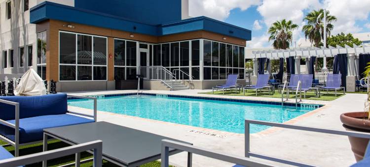 迈阿密机场南蓝礁湖欢朋套房酒店(Hampton Inn & Suites Miami-Airport South-Blue Lagoon)图片