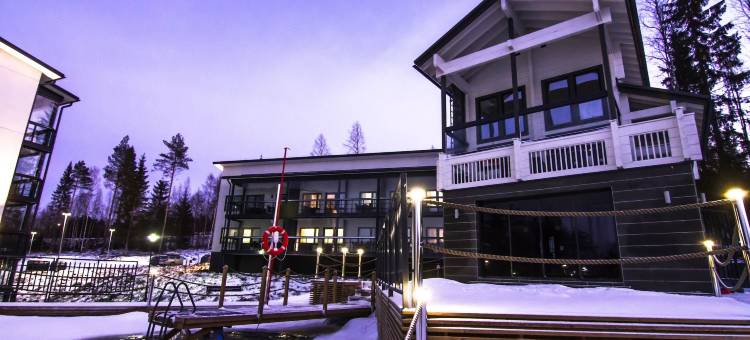 Aateli湖边酒店(Aateli Lakeside Chalets - Former Vuokatti Suites)图片