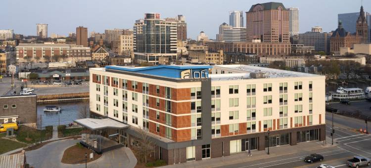 密尔沃基市中心雅乐轩酒店(Aloft Milwaukee Downtown)图片