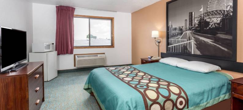 伯旁奈斯-坎卡基地区速8酒店(Super 8 by Wyndham Bourbonnais/Kankakee Area)图片