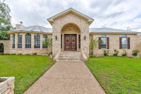 Gorgeous home with a view from every room with swim deck and boat dock