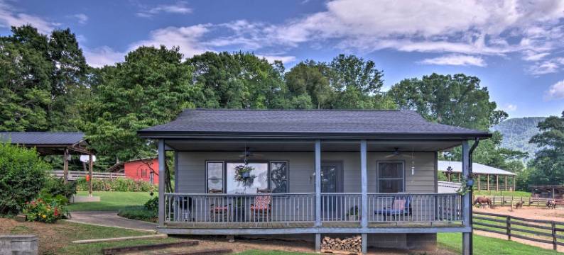 7英里到摩根顿市中心：小木屋 w/ 火坑！(Cabin w/ Fire Pit: 7 Mi to Downtown Morganton!)图片