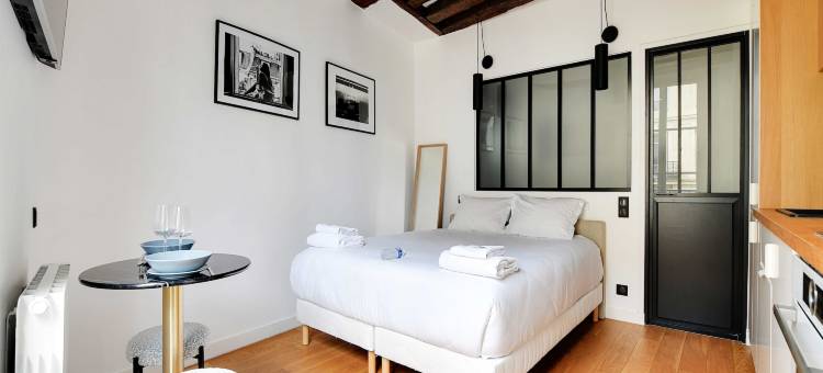 Charming studio A/C - 2P - Le Marais图片